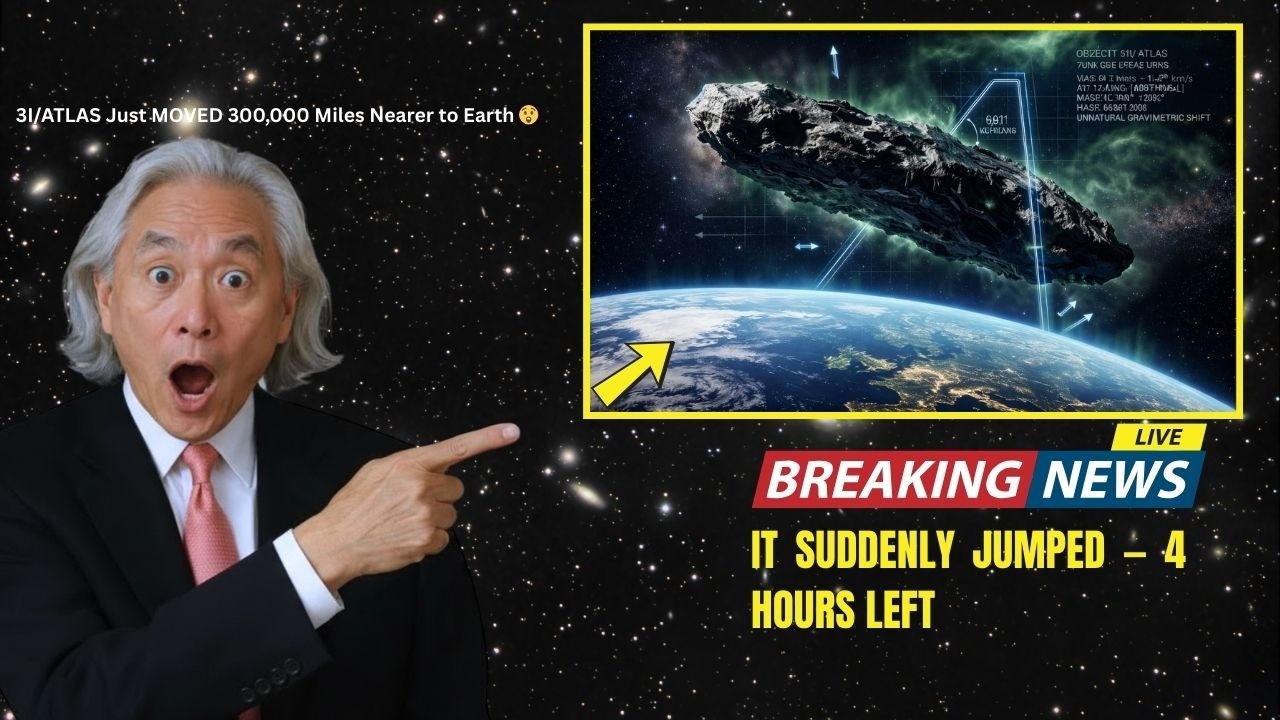 3I/ATLAS Gas Cloud Is Moving Toward Earth — Scientists Didn’t Expect This