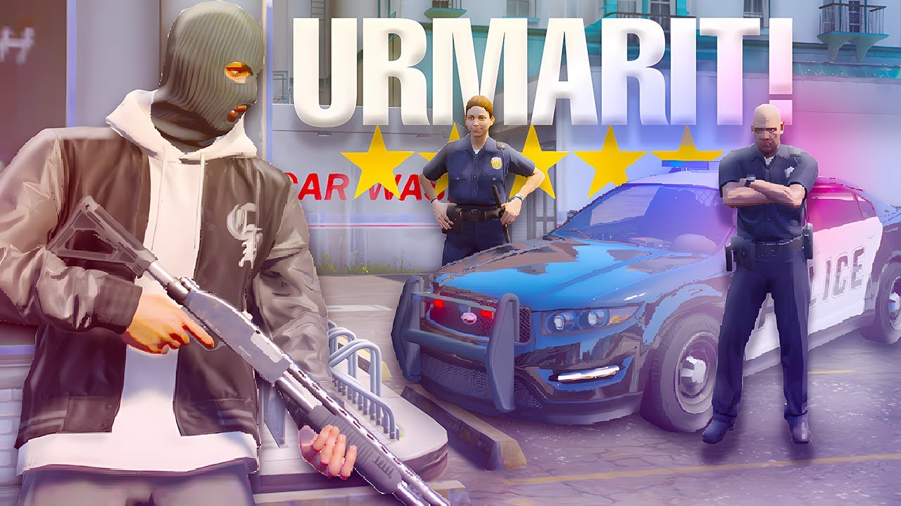 Urmarit General De Politie Dupa Un Jaf! (RAGEMP ROMANIA)