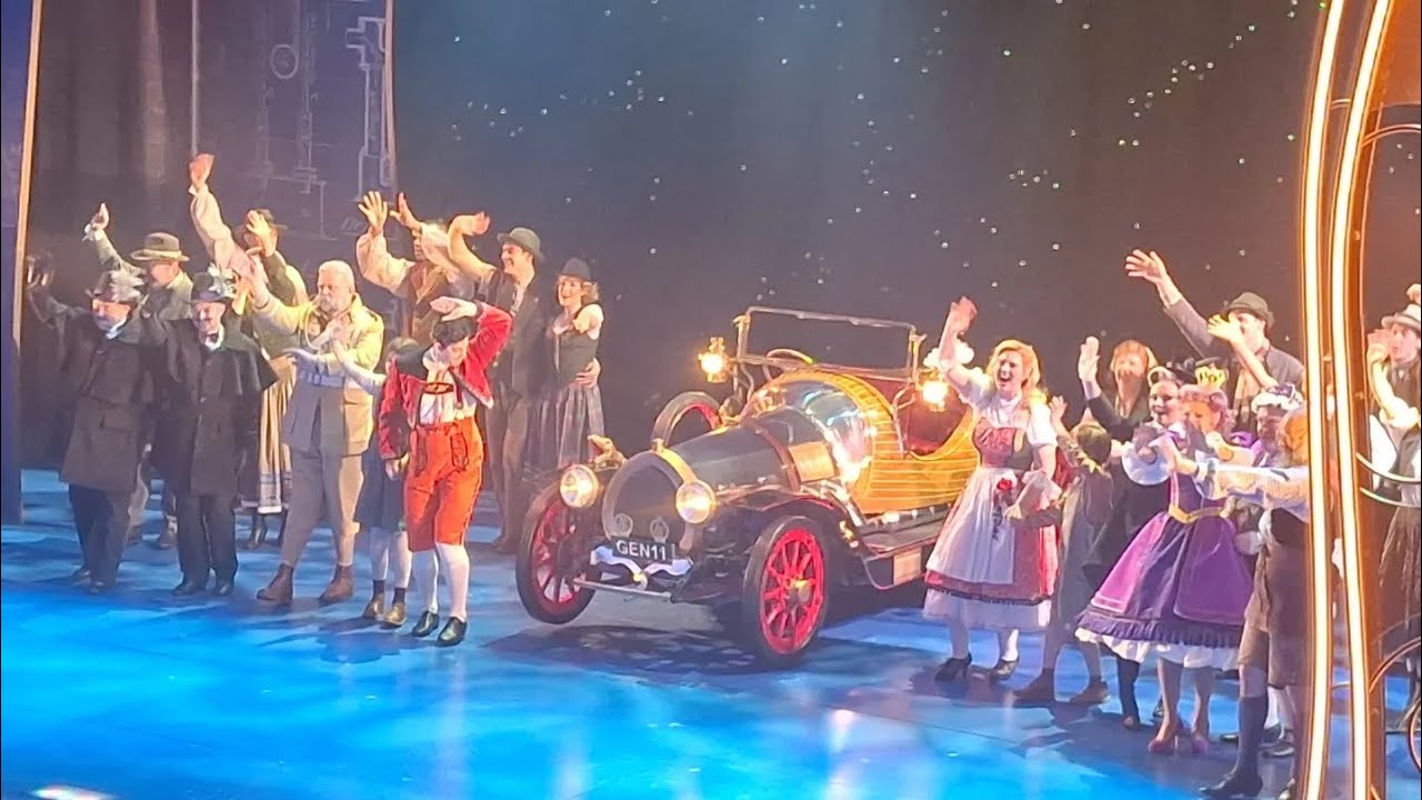 The cast of @ChittyOnTour at New Victoria Theatre Woking 15th May 2024.