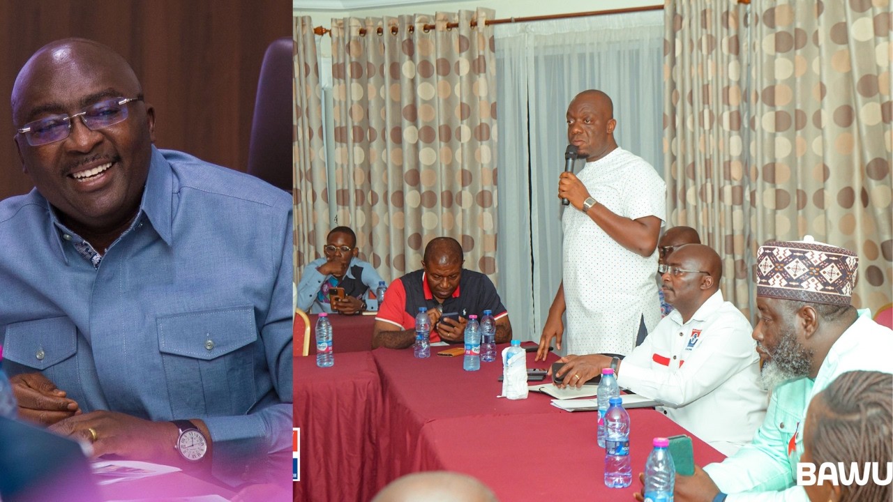 REPORTING FROM NPP HQ; Bawumia Joins NPP NEC At Alissa Hotel As JFK  Release Full..