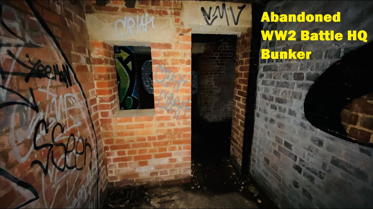 Underground WW2 Battle HQ Bunker!