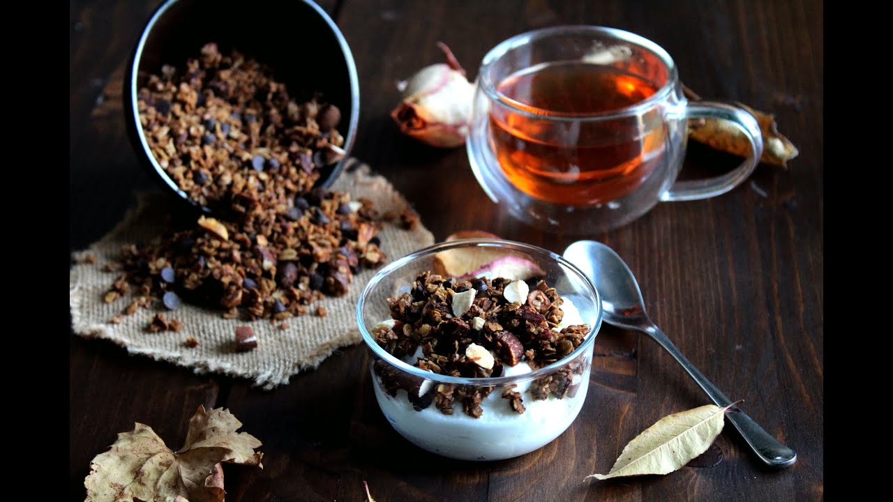 Granola amande chocolat 🍫🍫🍫