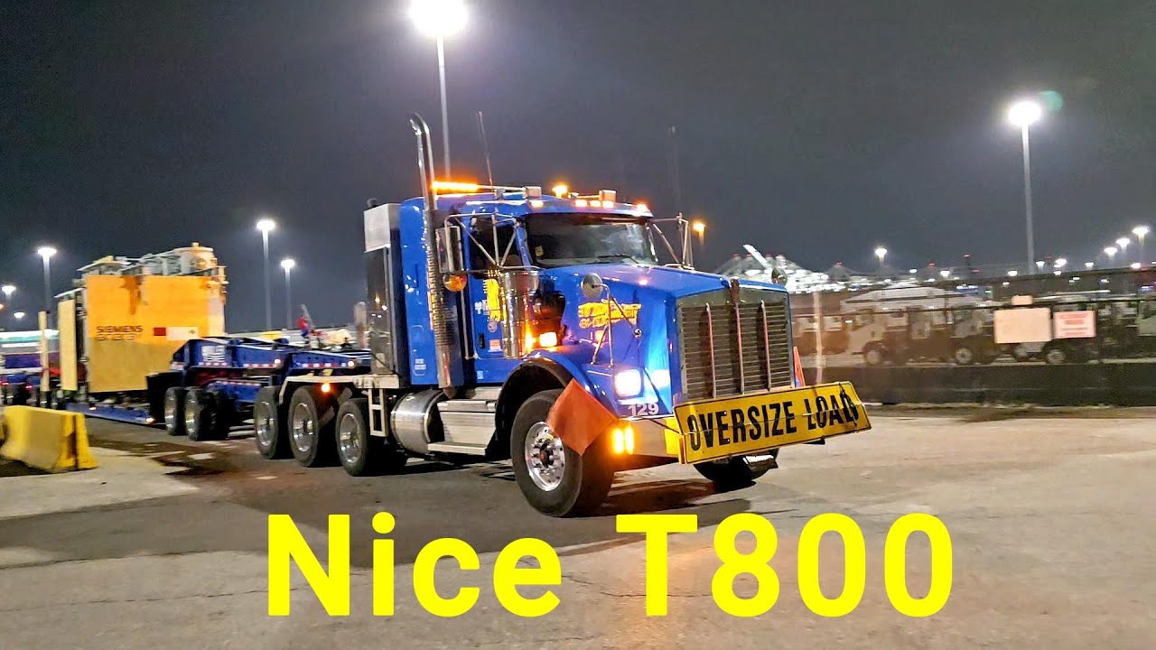 Miller Transfer 2016 Kenworth T800 Hauling Transformer 11 Axles 190,000+Lbs