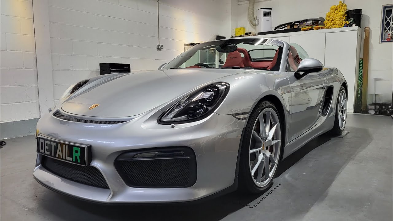 Porsche Boxster Spyder Detailing | Ceramic Coating | detailR Milton Keynes