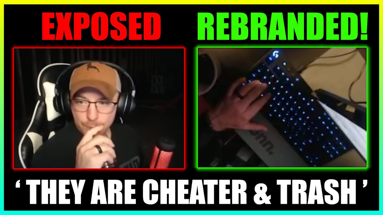 Cheater Streamer Rebrands Himself / and Calls Every Enemy Cheater, Trash Humans, Reports Them