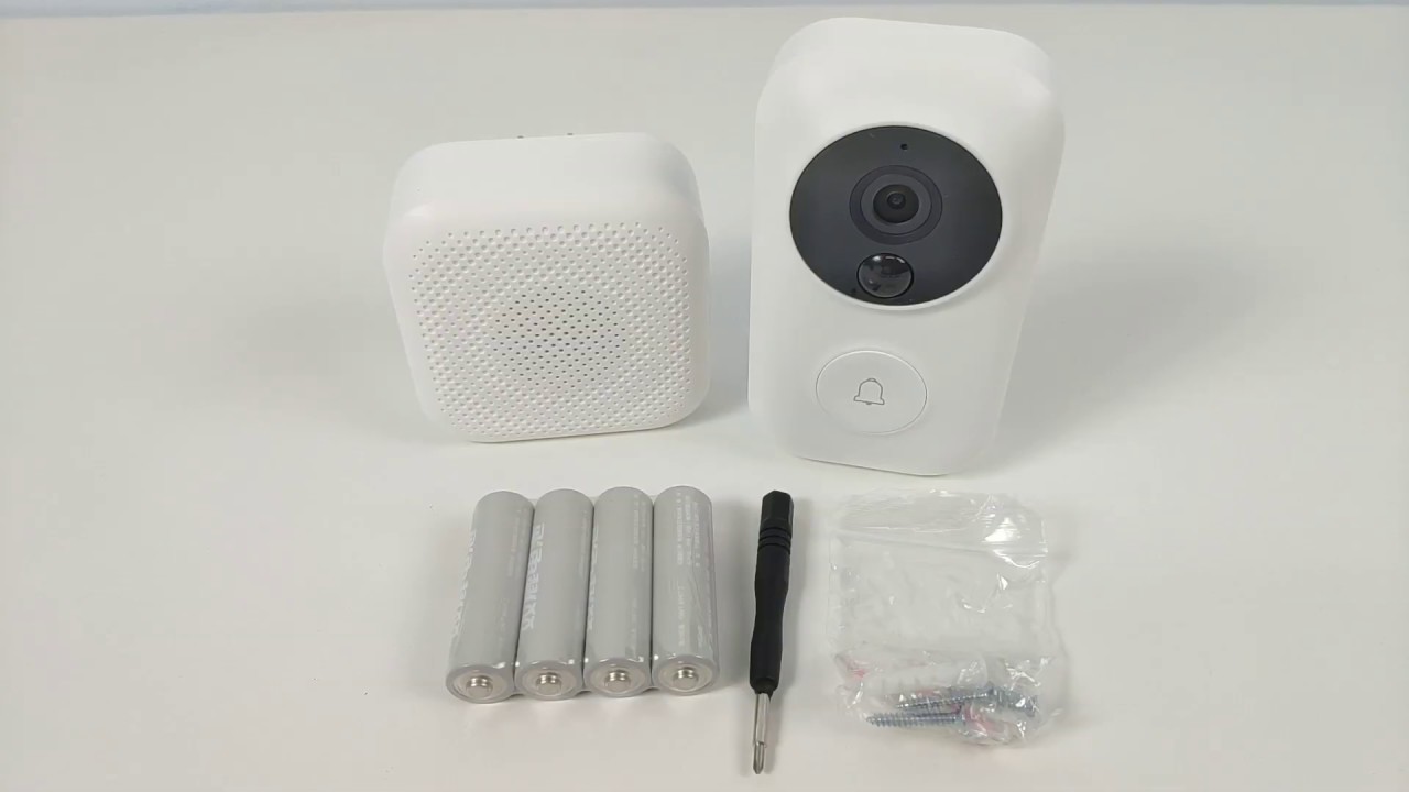 Умный дверной звонок: Xiaomi Smart Video Doorbell.