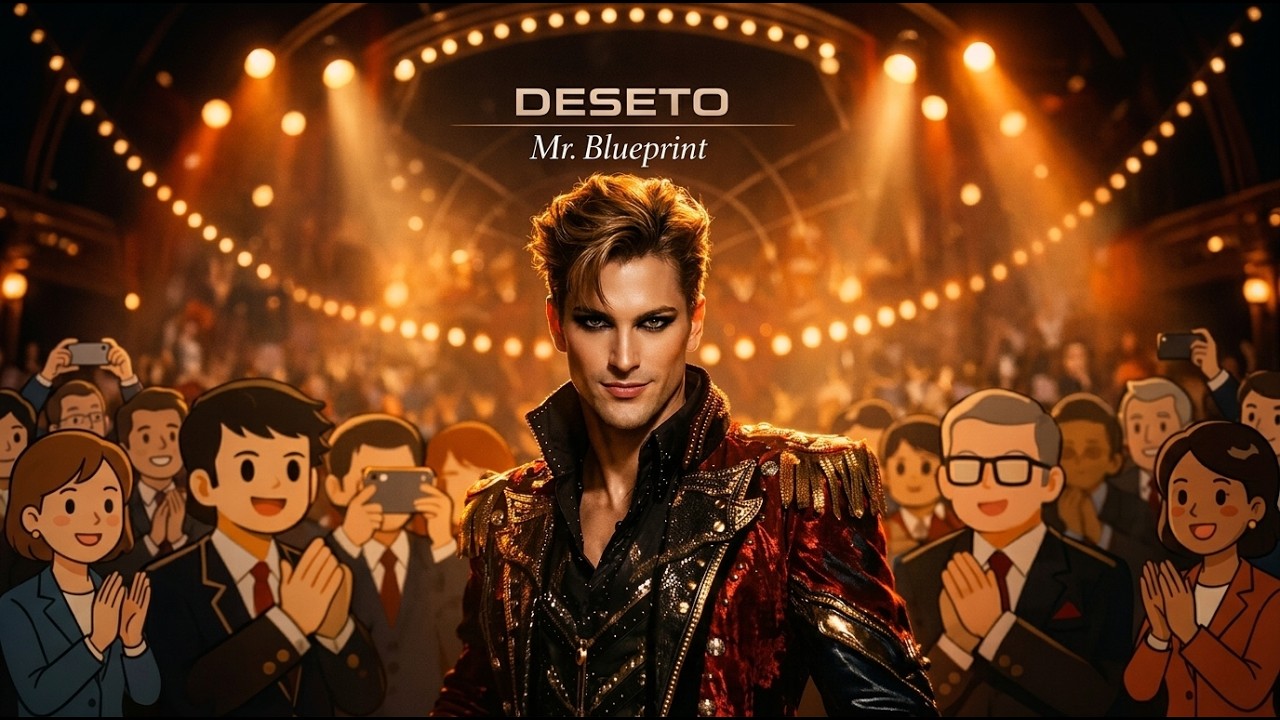 DESETO - Mr. Blueprint (Official Lyric Video) | Industrial Alternative Rock