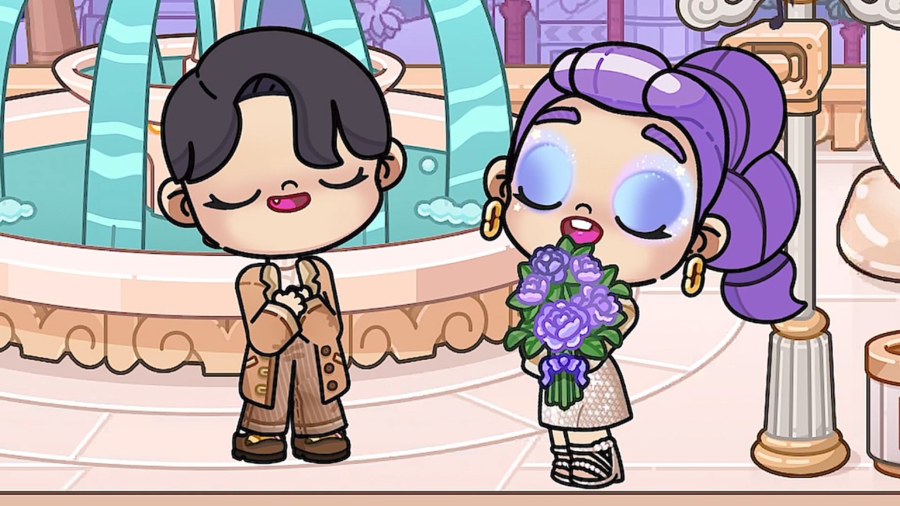 Rumi & Jinu’s Sweet Valentine Date ❤️ K-Pop Hunters Love Story 💖Avatar World