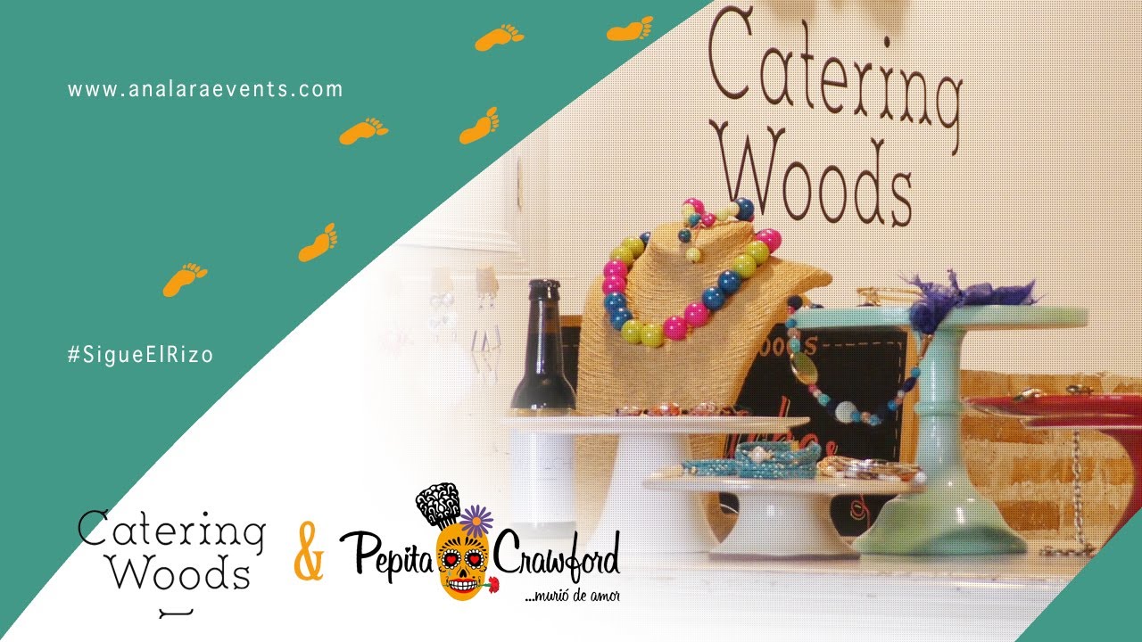 Catering Woods, Pepita Crawford y SigueElRizo