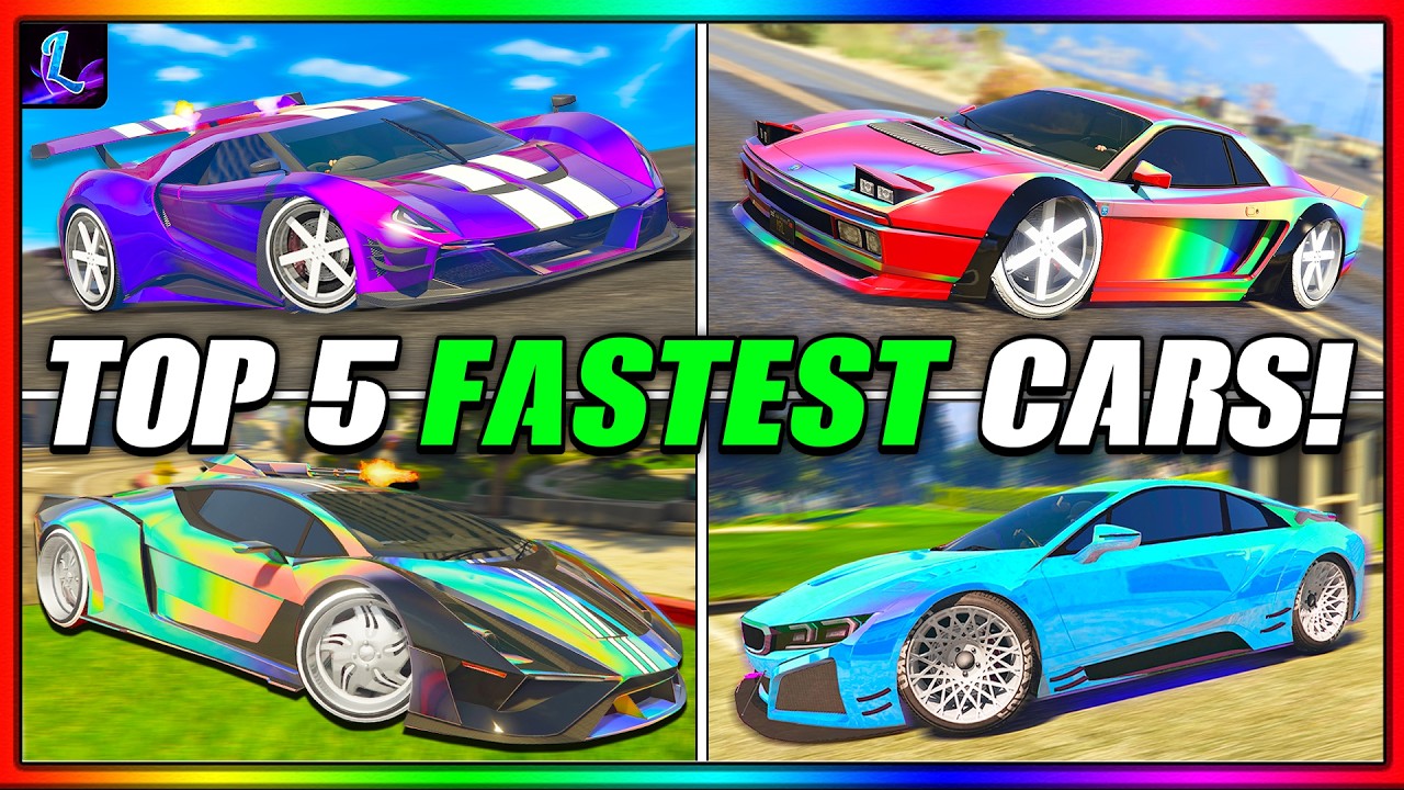 TOP 5 FASTEST CARS IN GTA 5 ONLINE! (UPDATED 2026)