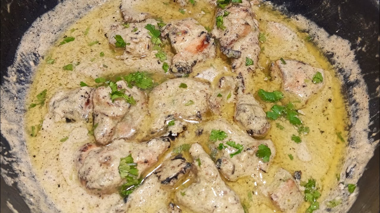 MALAI CHICKEN TIKKA RECIPE#MY FAVOURITE RECIPE#CHICKEN TIKKA EASY AND TASTY 😋 RECIPE#SUBSCRIBE