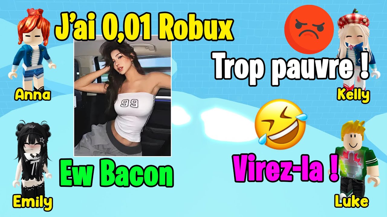 HISTOIRE ROBLOX | J’ai fait semblant d’être pauvre pour tester le cœur de ma bestie 💔