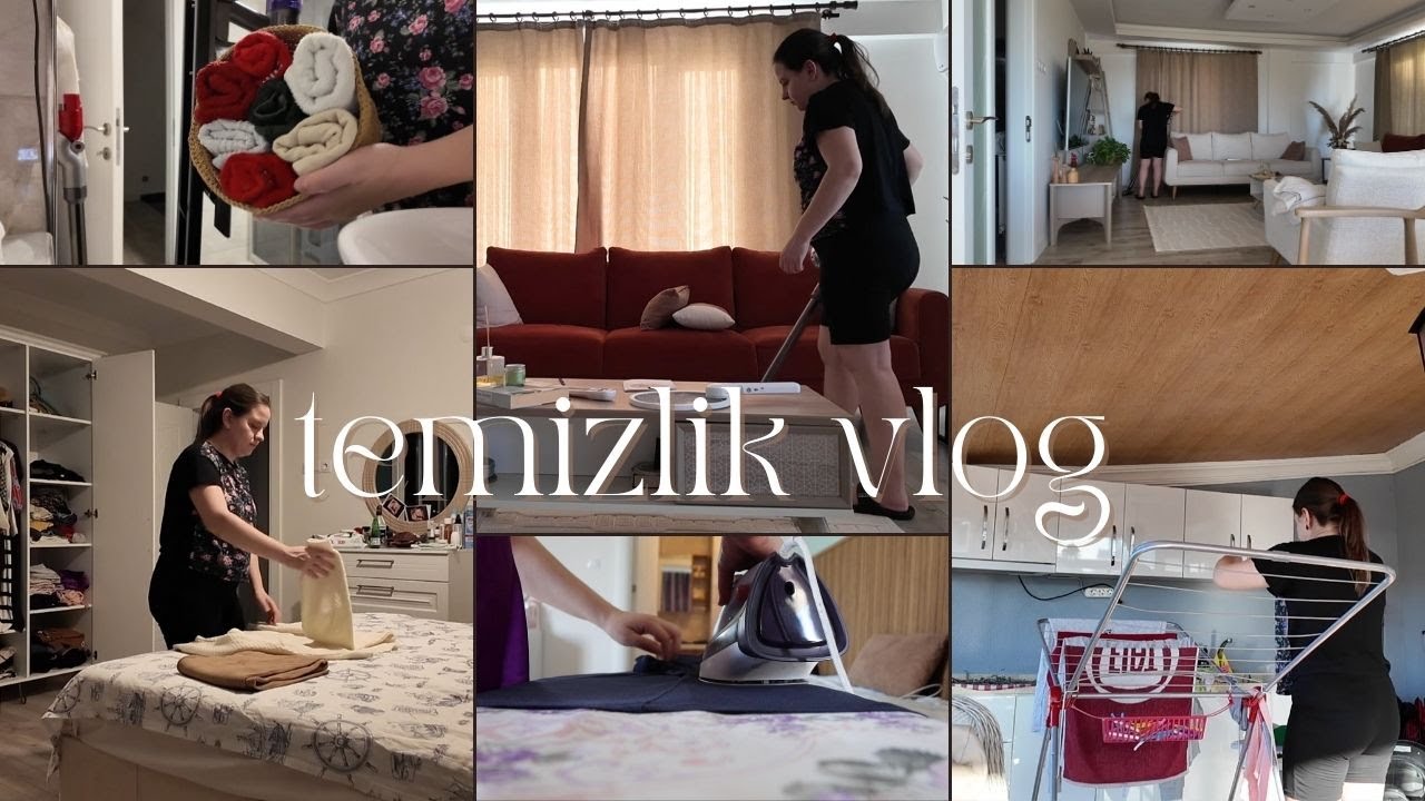 MÜSTAKİL EV TEMİZLİĞİ GERÇEKTEN ZOR MU? | 4 KATI TEMİZLEDİM | TEMİZLİK VLOG 🧼🧹