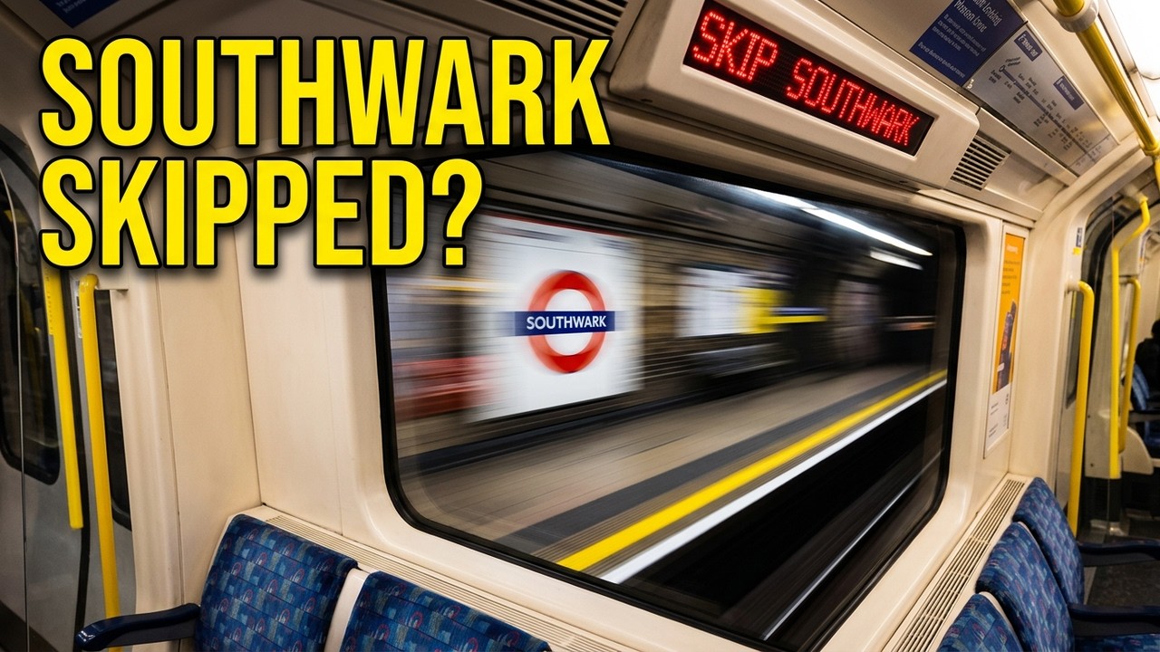 Jubilee Line None stopping at Southwark