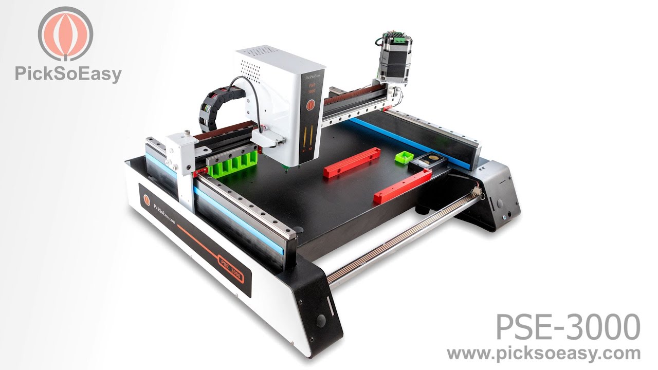 PSE-3000 openPNP. Automatic feeder, fraction of step
