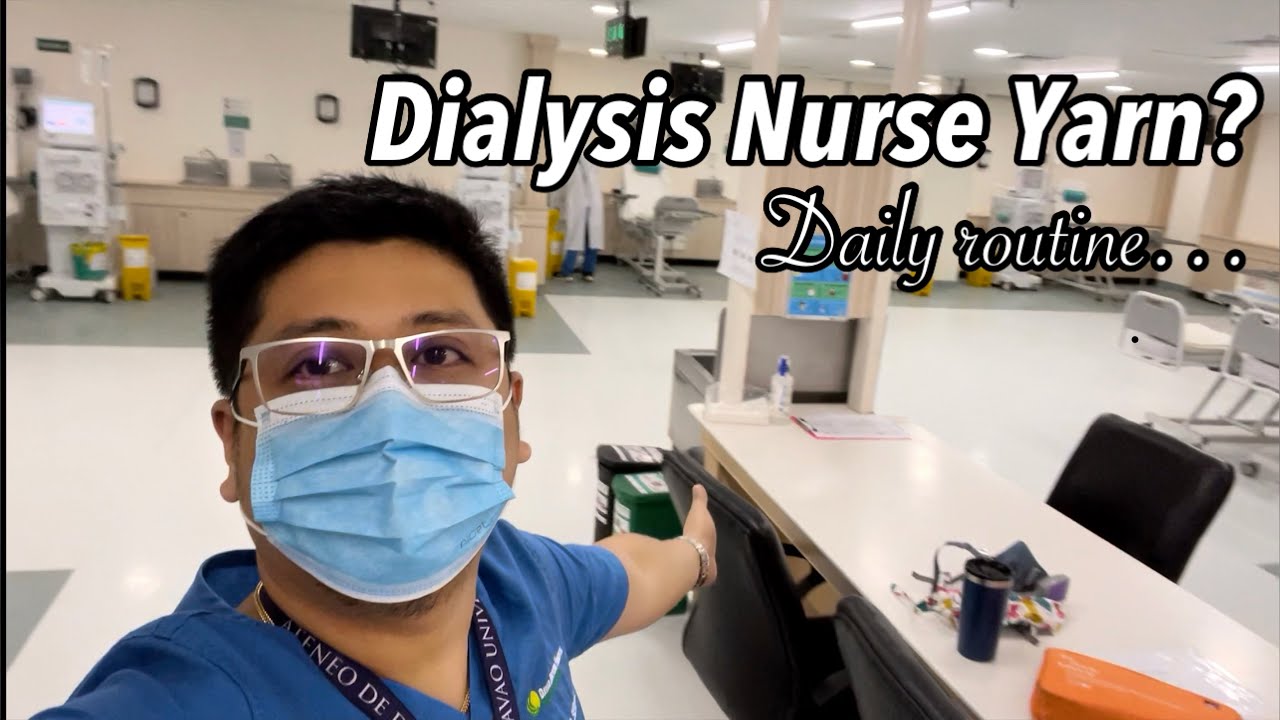 My Morning Routine as a Dialysis Nurse | FrontliNurse | 🫰🏻