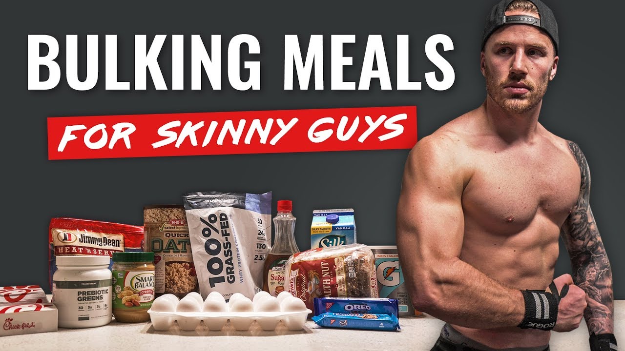 Easy BULKING Meals for Skinny Guys (FULL DAY + TIPS!)