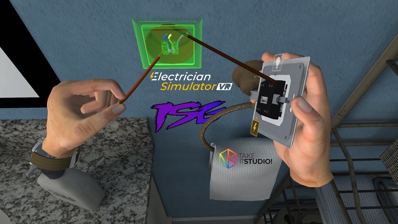 Давайте погрузимся в мир электричества!! #electriciansimulatorvr