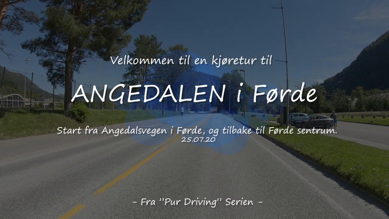 Tur til Angedalen i Førde (Norway)