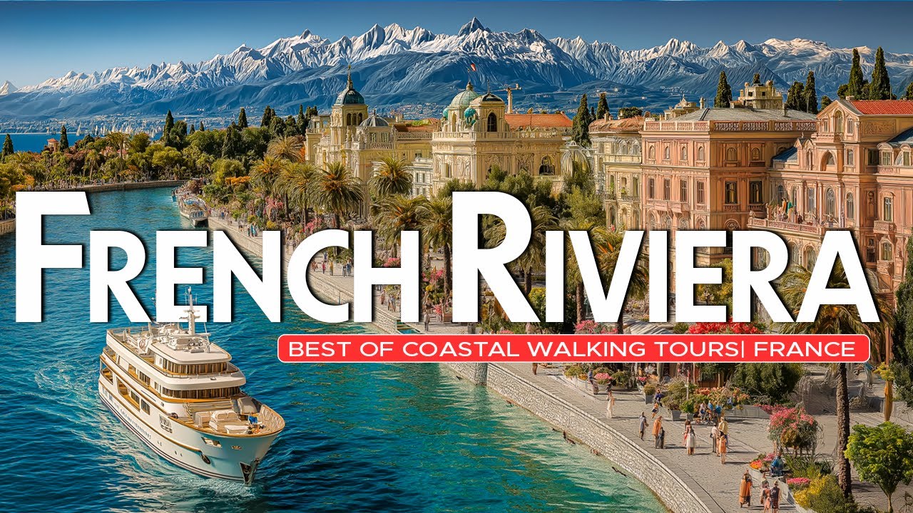 Best of the FRENCH RIVIERA: An Epic 4K Walking Tour Compilation 🇫🇷