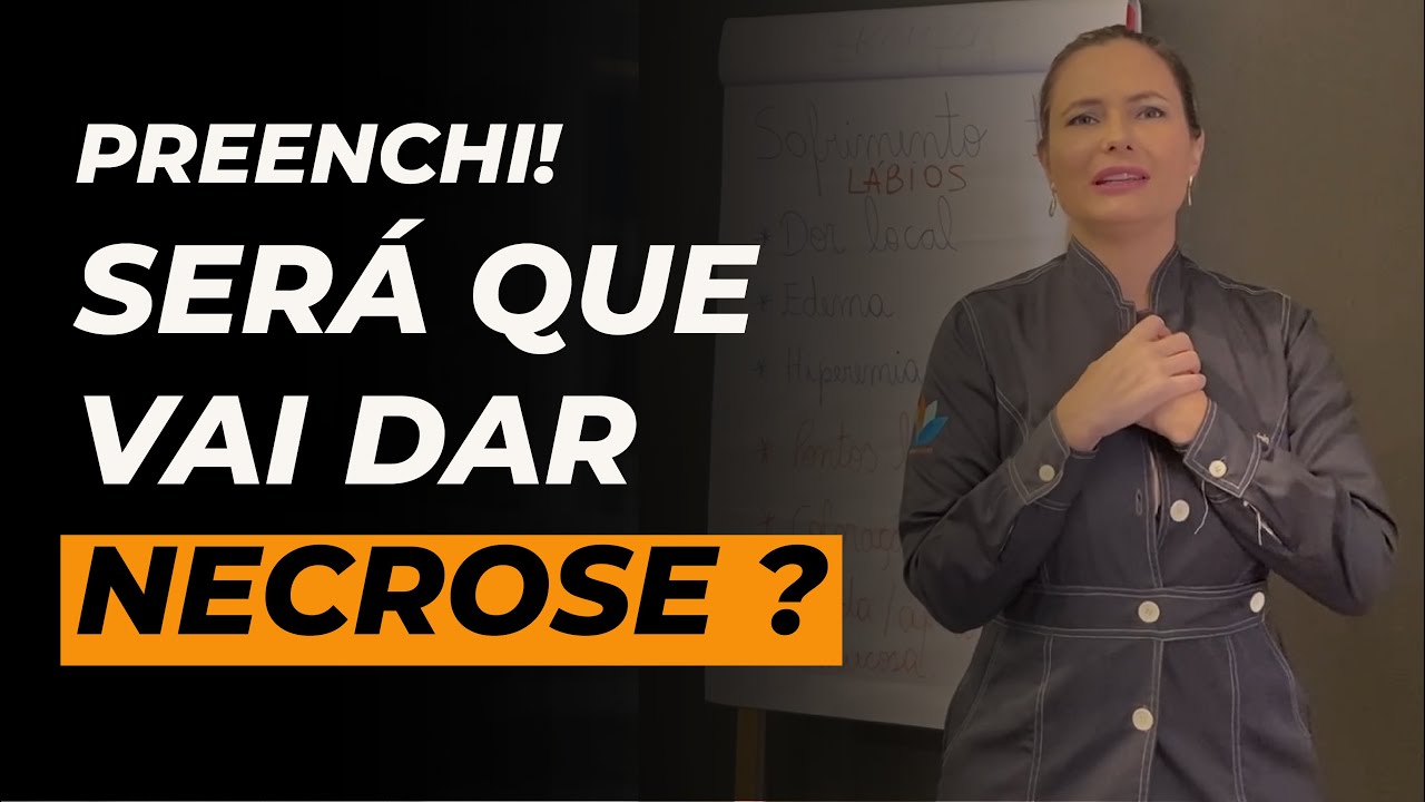 Você sabe identificar quando o lábio vai necrosar? Identificando um quadro de necrose labial .