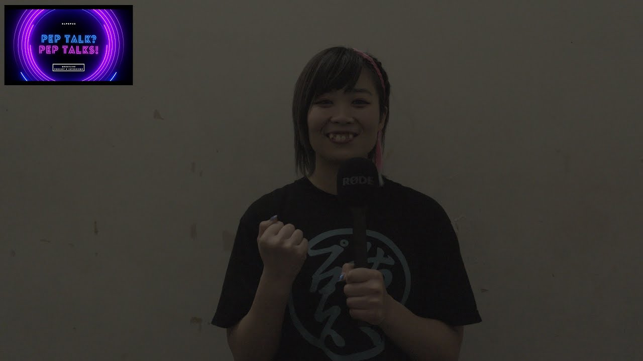 PEP TALK? PEP TALKS! (PTPT) - Episode 112 - Interview with MIRAI (Michinoku Pro Wrestling)
