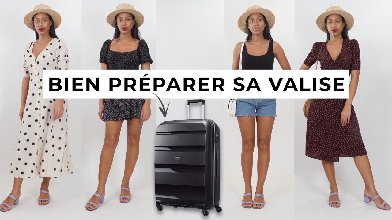 Comment faire sa valise pour partir en vacances ? (1 an ou 1 semaine)