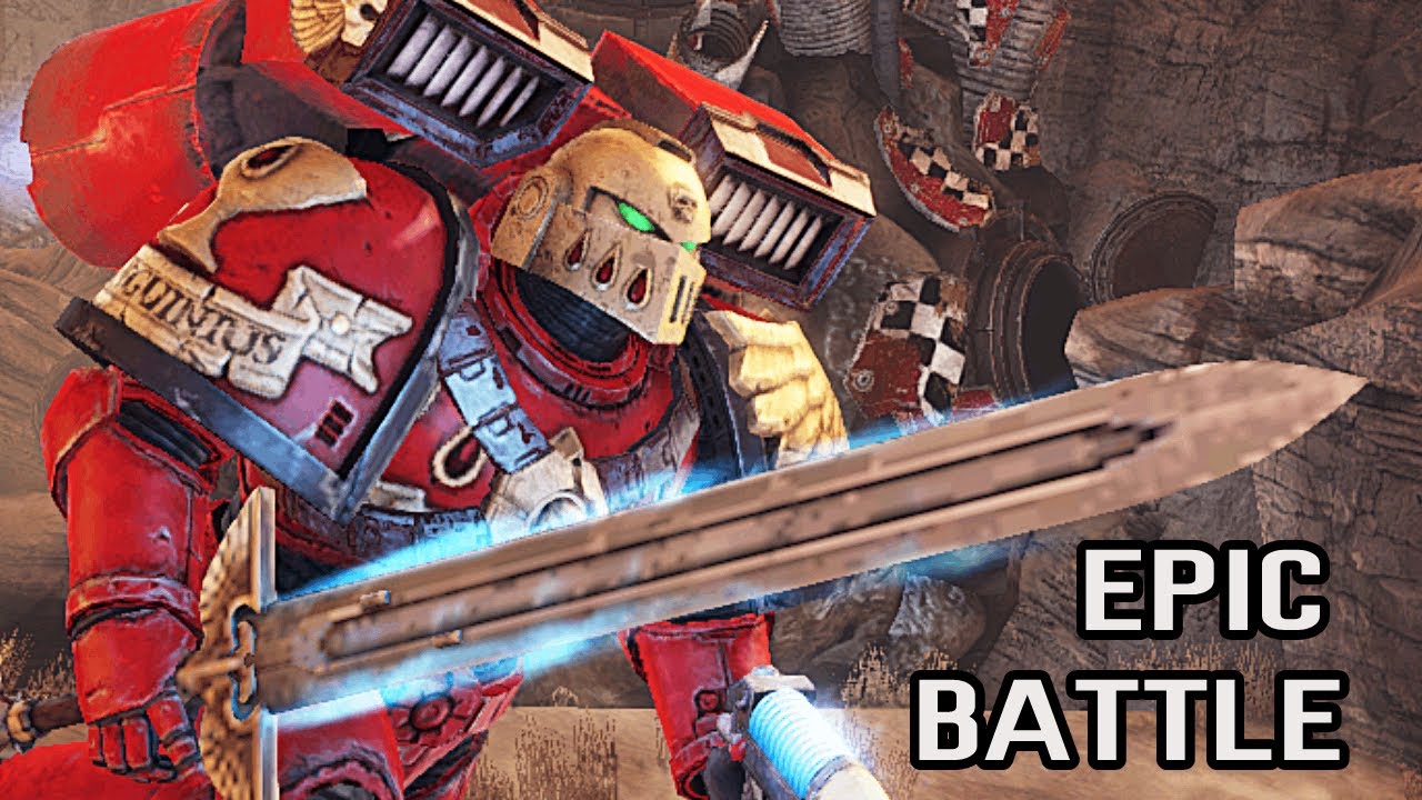 1 Blood Angels Veteran vs 500 Orks! - Exterminatus, Warhammer 40K: Space Marine