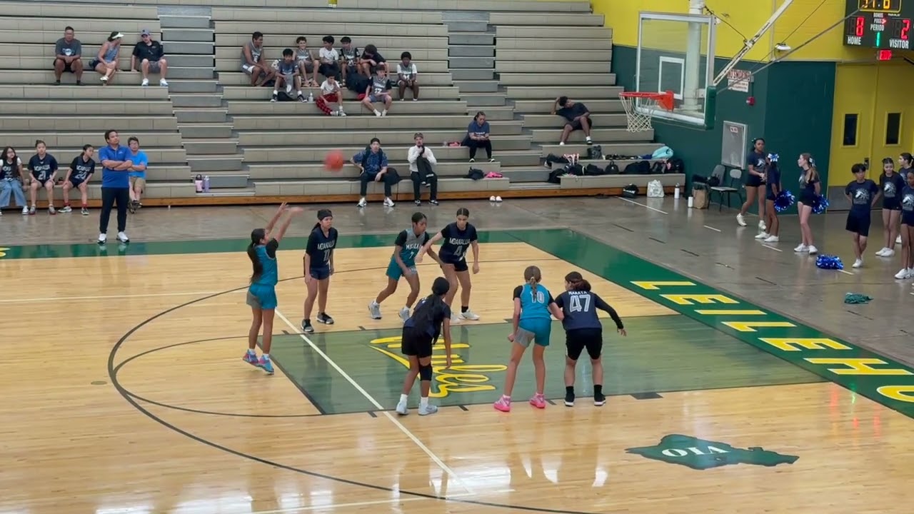 Mililani Middle Girls Bball vs Moanalua (1.31.26)
