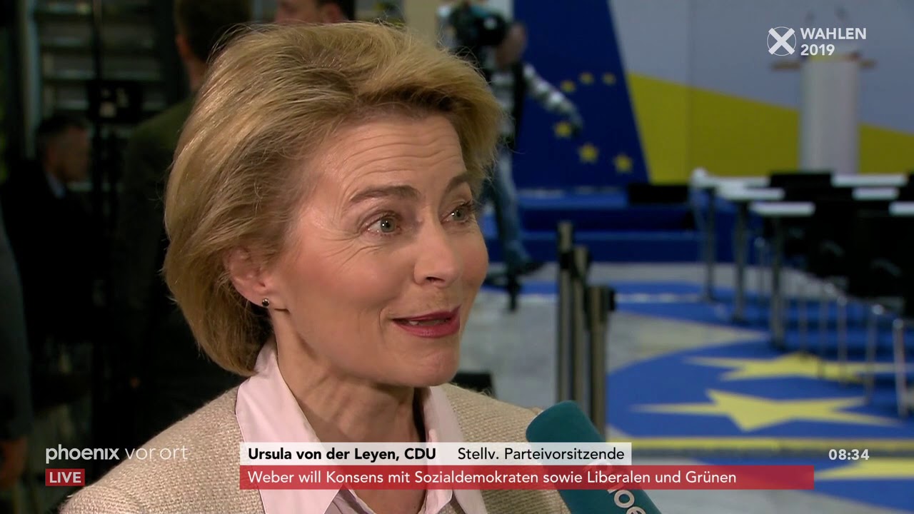 Ursula von der Leyen zu den Ursachen der Ergebnisse der Europawahl am 27.05.19