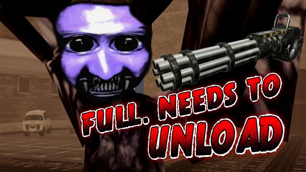 An AO ONI with Horns, Bat Wings, and a Machine Gun