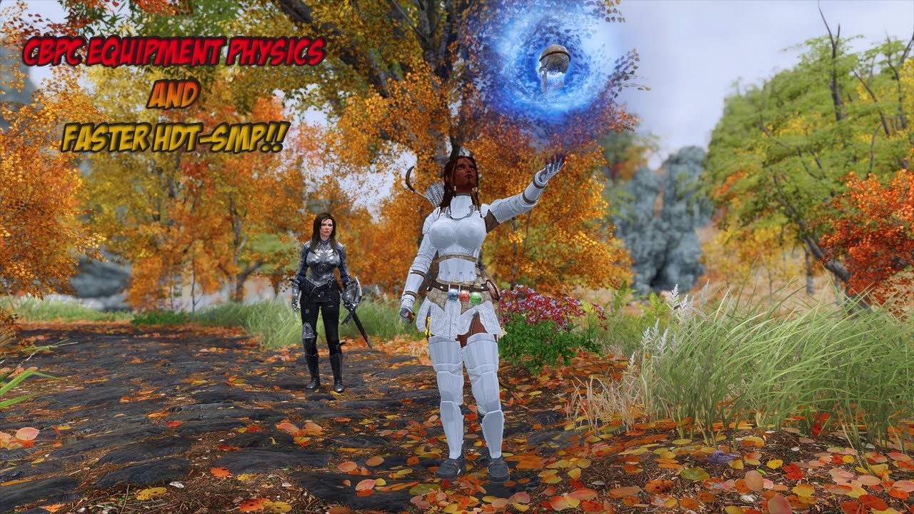 SKYRIM SE, CBPC EQUIPMENT PHYSICS AND FASTER HDT-SMP!