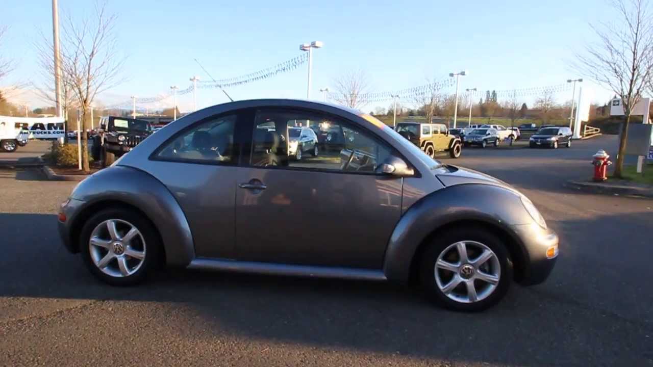 2004 Volkswagen Beetle 1.8T | Gray | 4M418205 | Everett | Snohomish
