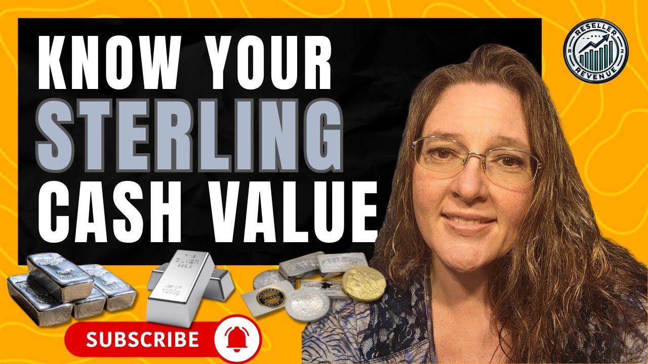 eBay Jewelry Resellers Need To Know The Cash Value of their Sterling Silver Now!