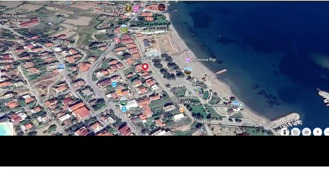 URLA BALIKLIOVA'DA DENİZ KUM PLAJ VE PARK SADECE BİR ADIM  ATIN !