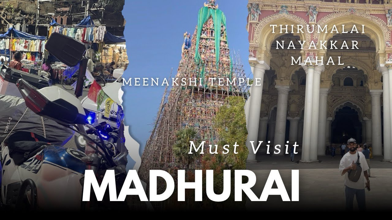 Madurai Trip Vlog | Meenakshi Temple Darshan | Thirumalai Nayakkar Palace Tour | Kannada vlog