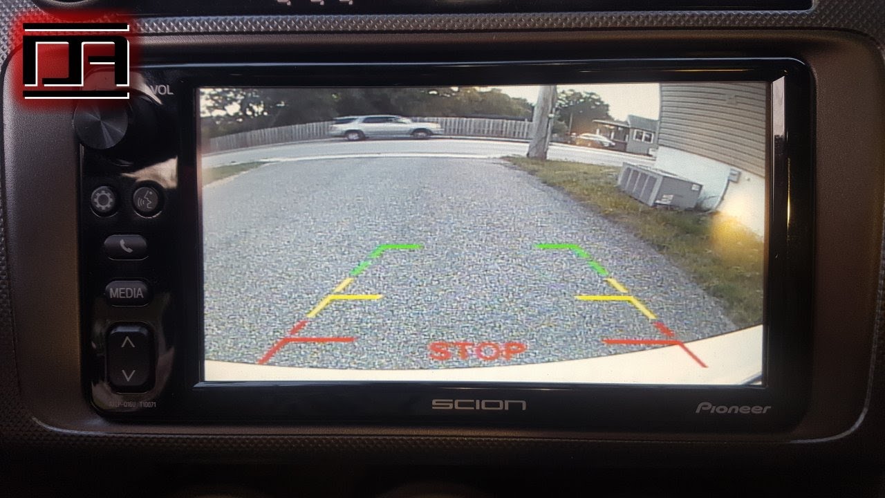 Parkvision Pro Backup Camera (PJ-120-PRO) OEM Head Unit Wire Routing and Install (Scion tC2 / tC2.5)
