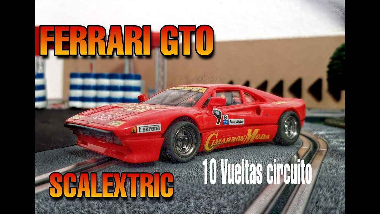 SCALEXTRIC FERRARI GTO...Ferrari,siempre favorito,que hará?