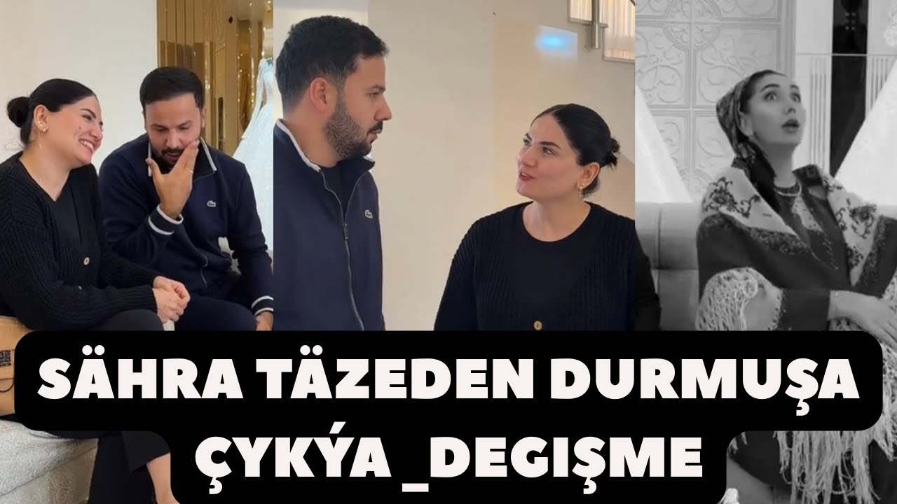SÄHRA GARAJAÝEWA TÄZEDEN DURMUŞA ÇYKMAK ÜÇIN FATA SAÝLAÝA #turkmenprikol #turkmentiktok #turkmenvine