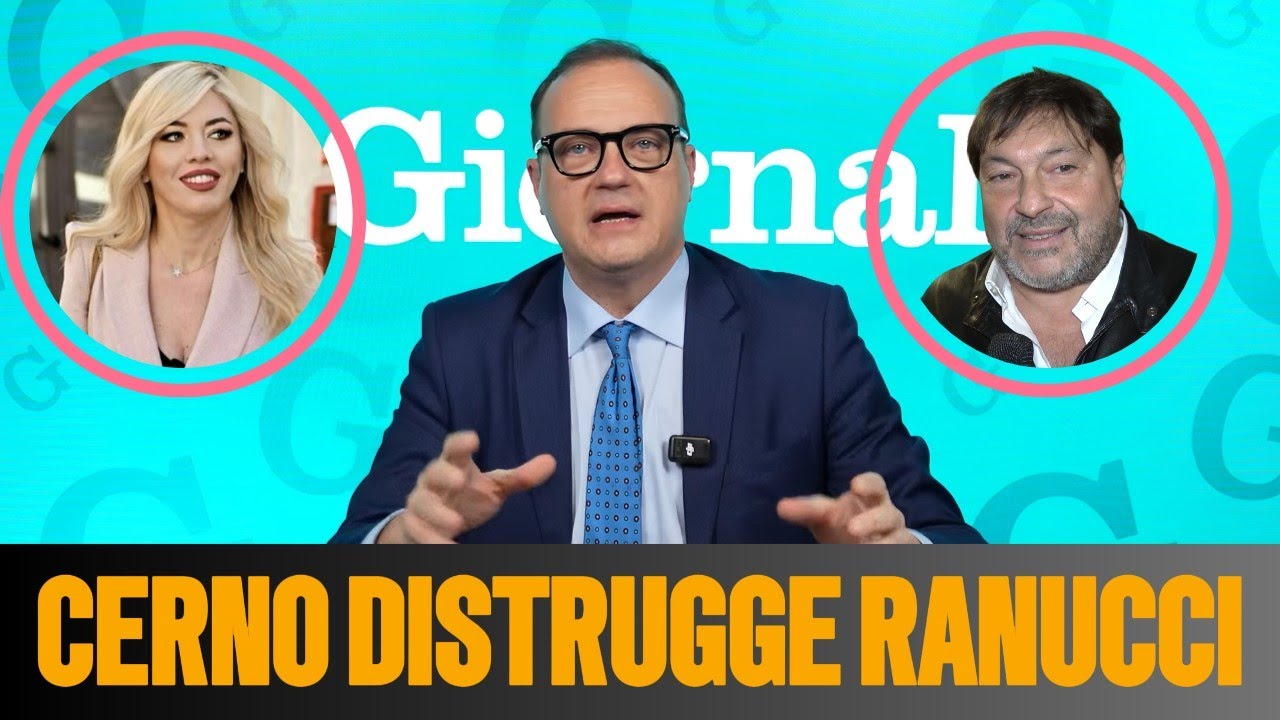 🔴 CHAT RANUCCI-BOCCIA, il Direttore de Il Giornale Tommaso Cerno DISTRUGGE RANUCCI 👀