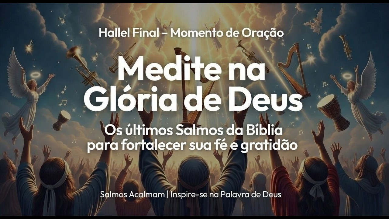 Louvor que Transforma – Salmos 146 a 150 Conecte-se com a glória de Deus e encontre paz na oração.