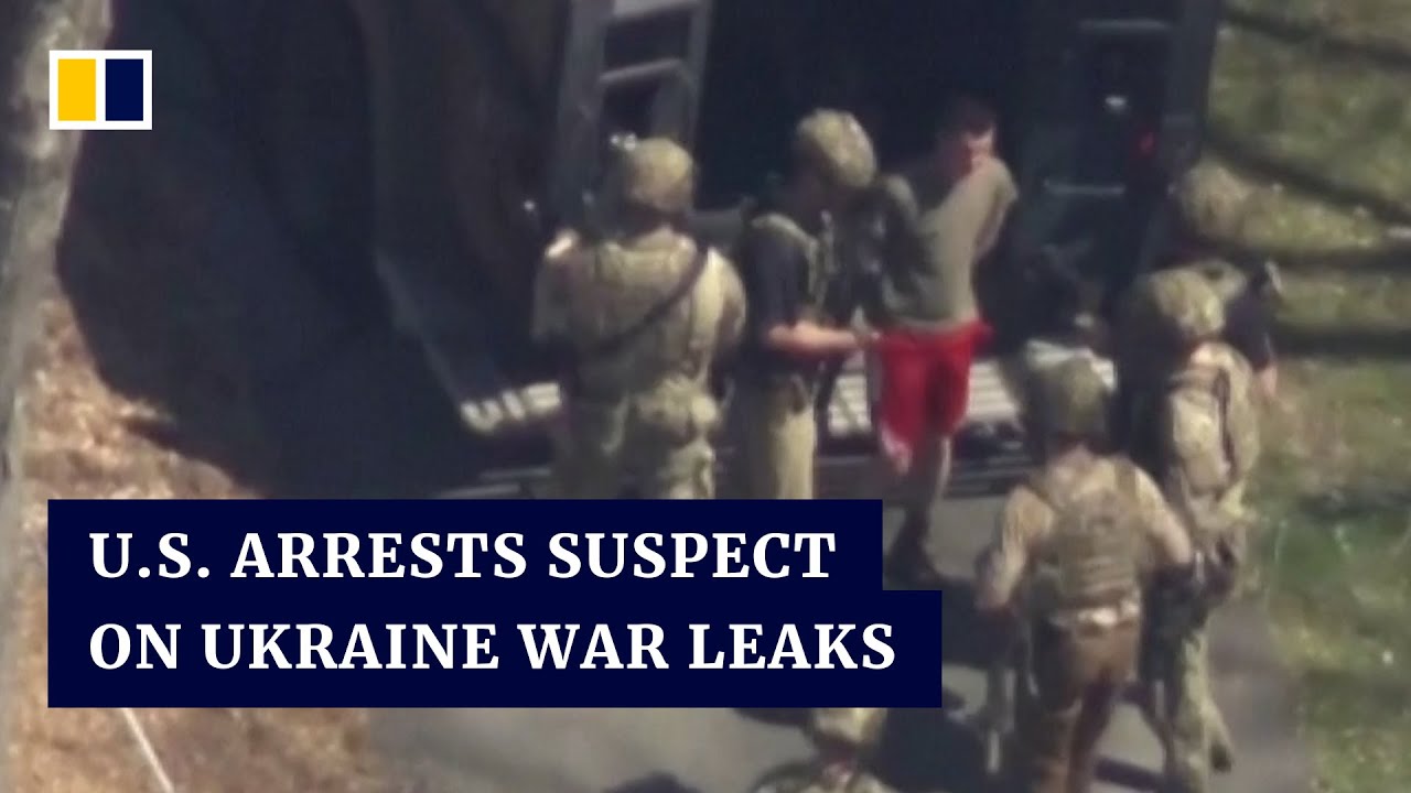 FBI arrests 21-year-old US National Guardsman over leak of documents revealing Ukraine secrets