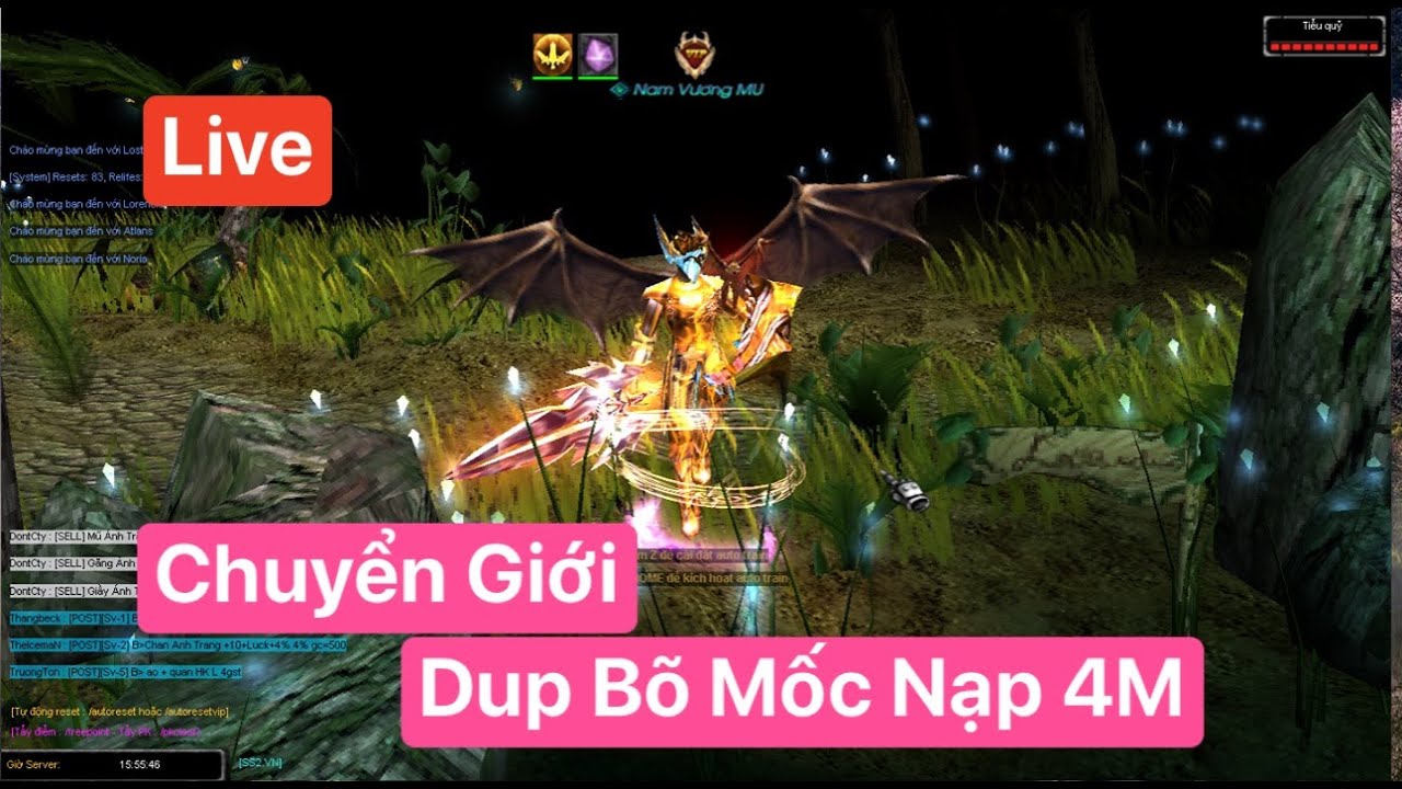 Mu Online Mới Nhất #30 | Buồn đời sáng Thái Lan Chuyển giới Và Tập đúp Box Hack đồ +11