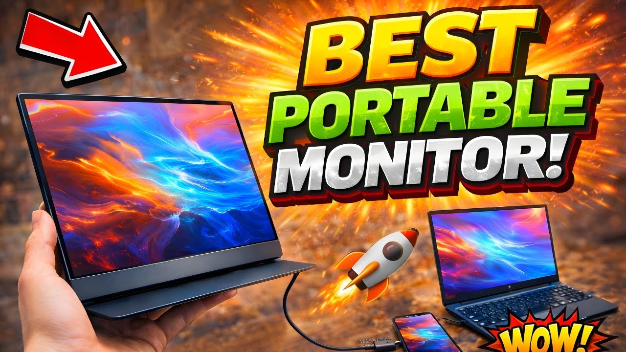 Best Portable Monitors 2026 | Travel, Gaming & Dual Screen Monitors