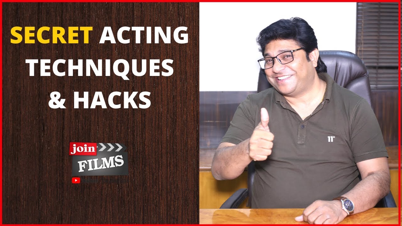 Acting tips for beginners | Secret Acting Techniques of Great Actors |  Virendra Rathore | Joinfilms