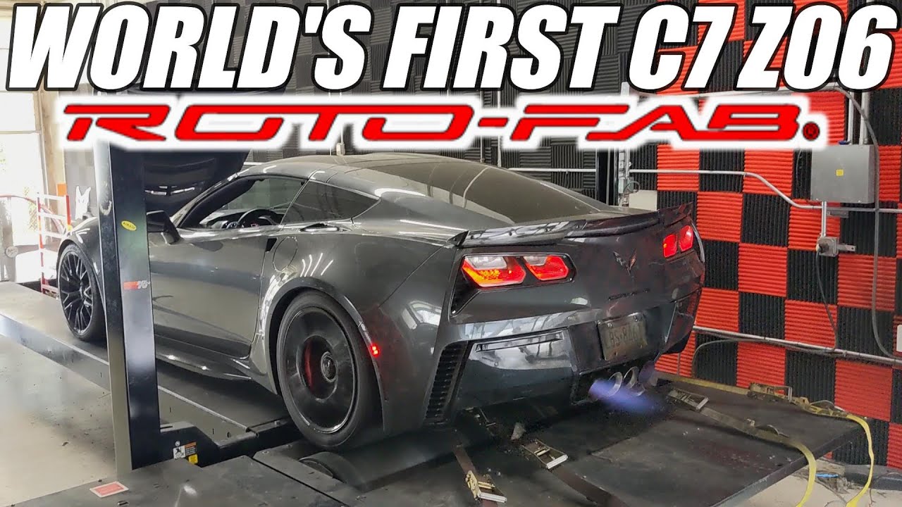 WORLD FIRST: The Roto-Fab Big Gulp For the C7 Z06 Gained 43 RWHP!