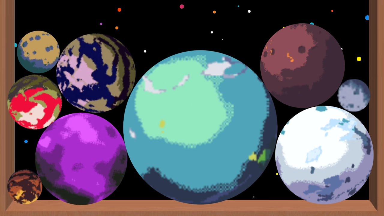 Planet Merge - Space Puzzle Games (2048 Balls) Spacemelon - Watermelon Game, Drop And Merge Planets