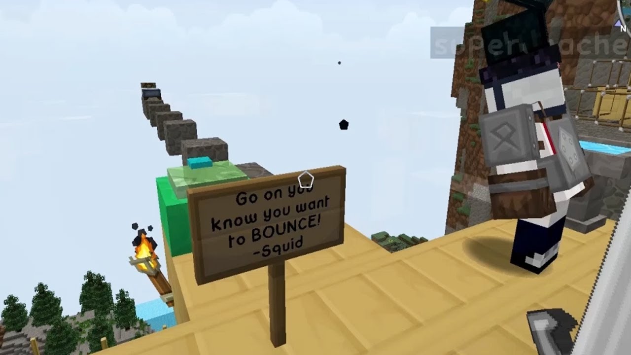 Minecraft — Гонка на Луну — Отскакивающие площадки! [24]