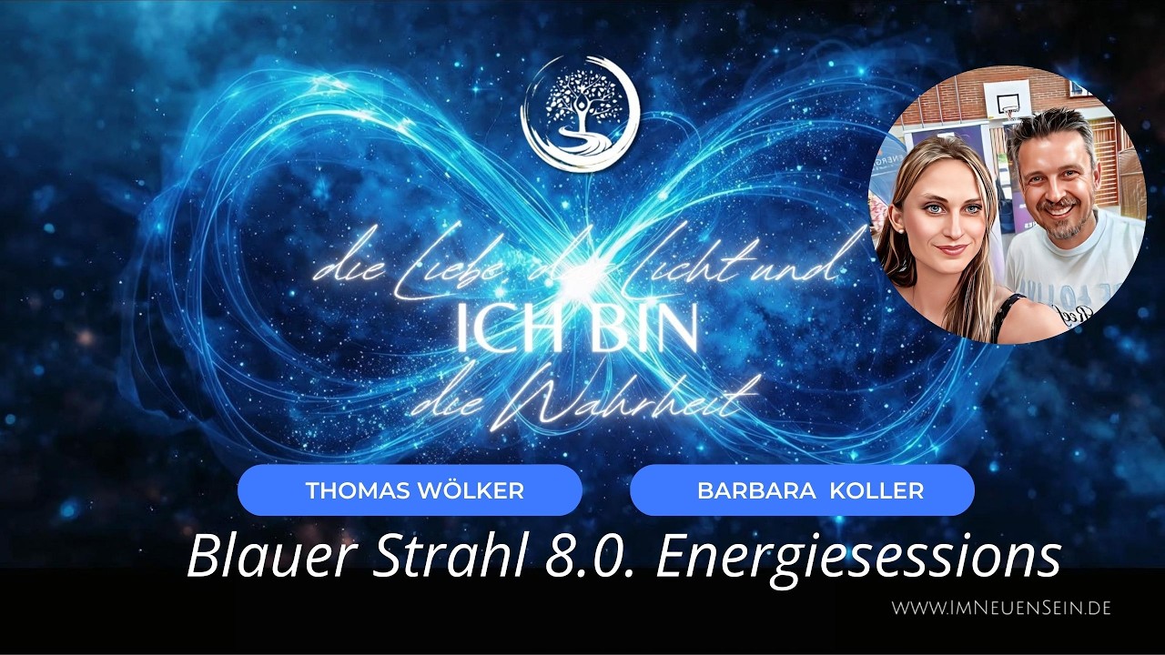 Blauer Strahl 8.0. - Energiesessions Vorstellungsvideo ☄️💎✨🌀