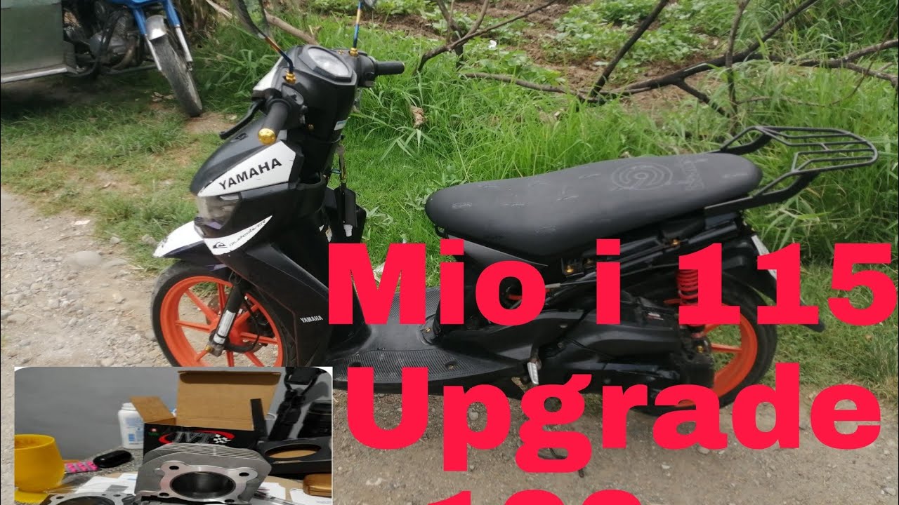 Paano mag upgrade ng mio 115 to 160cc